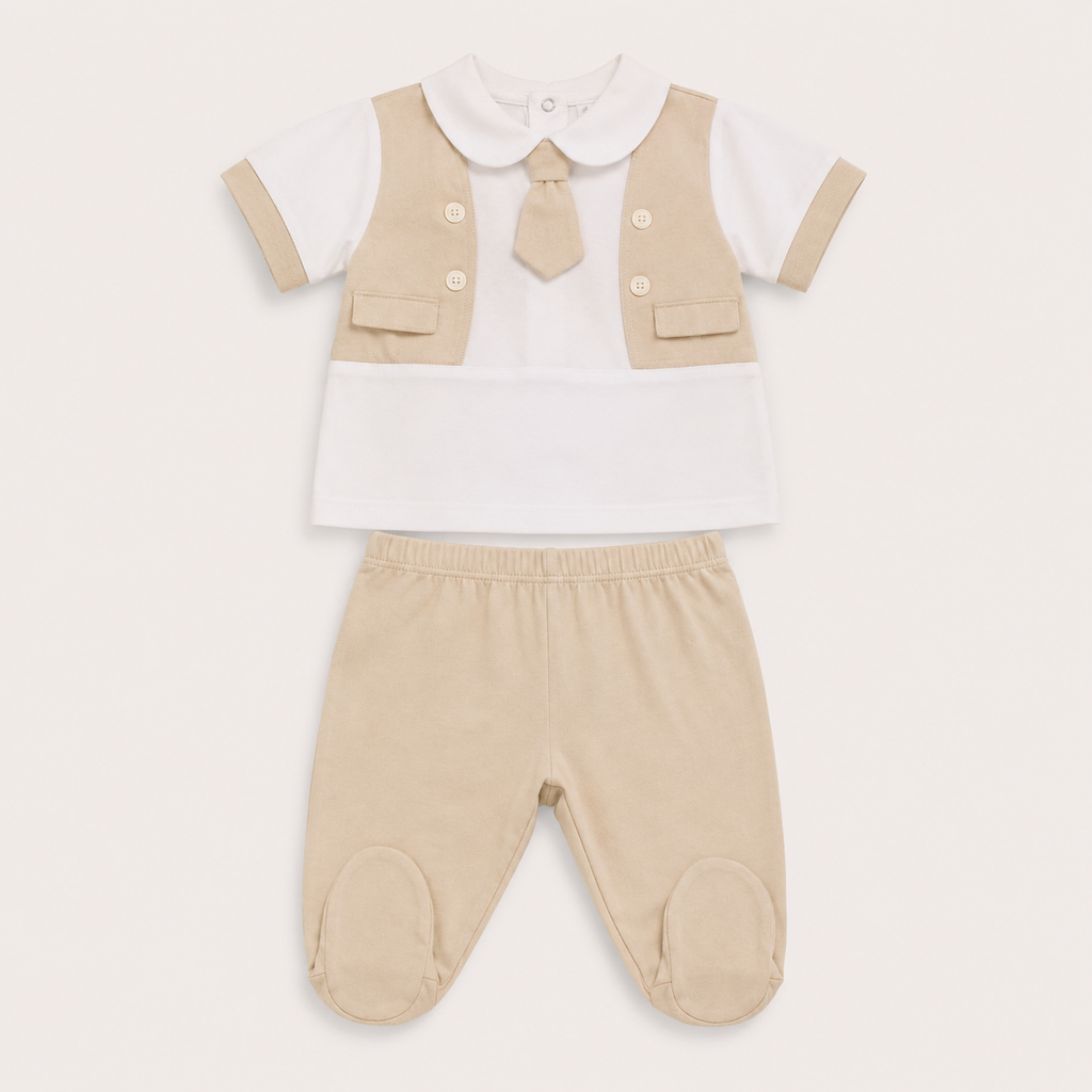 Clinico 2pz bianco beige