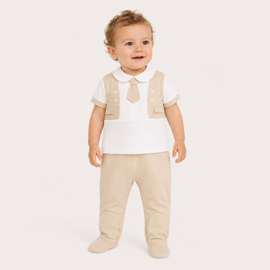Clinico 2pz bianco beige