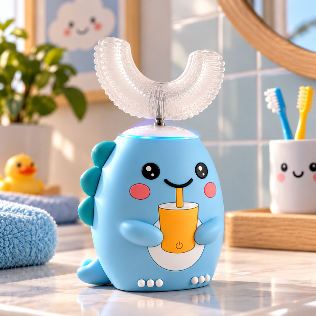Hakuna Smile™ – Spazzolino Elettrico 360° per Bambini