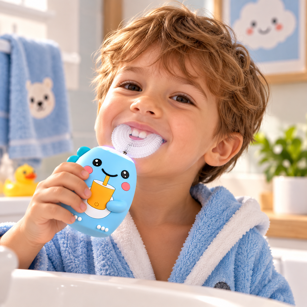 Hakuna Smile™ – Spazzolino Elettrico 360° per Bambini