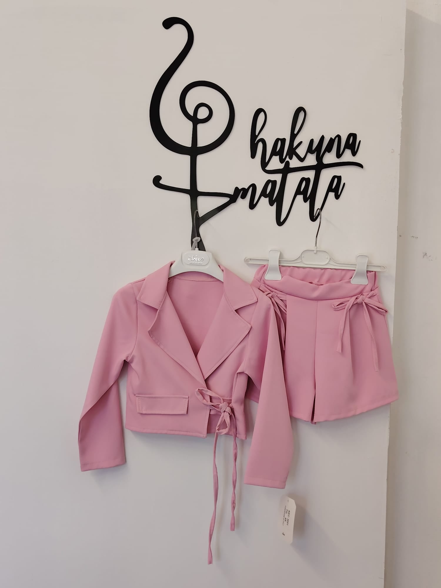 TAILLEUR FIOCCO DUE PZ ROSA