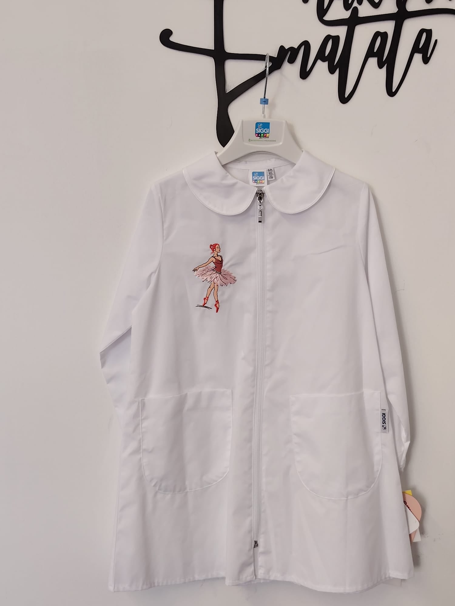 GREMBIULE BIANCO SIGGI