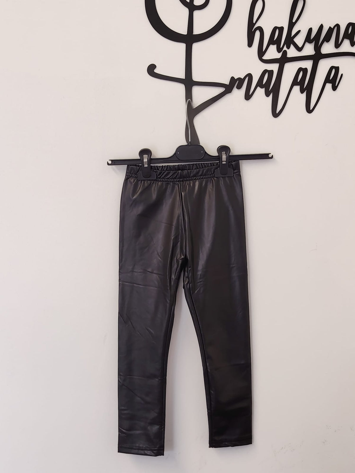 COMPLETO MAGLIA MARRONE E PANTALONE IN PELLE