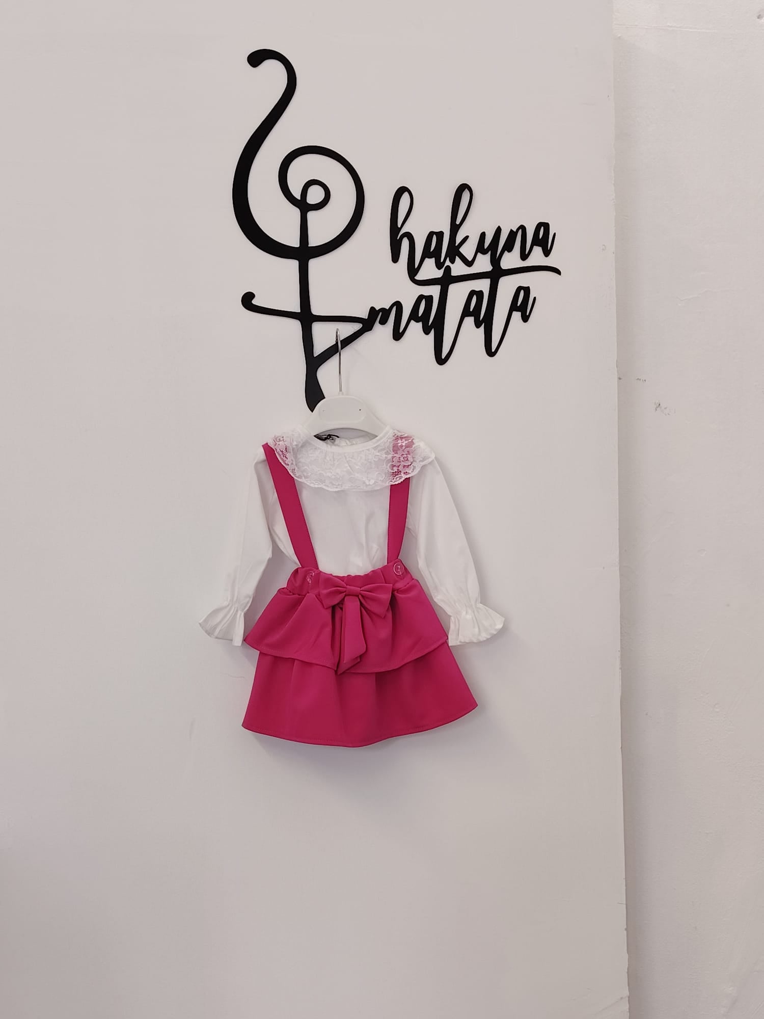 SALOPETTE FUCSIA