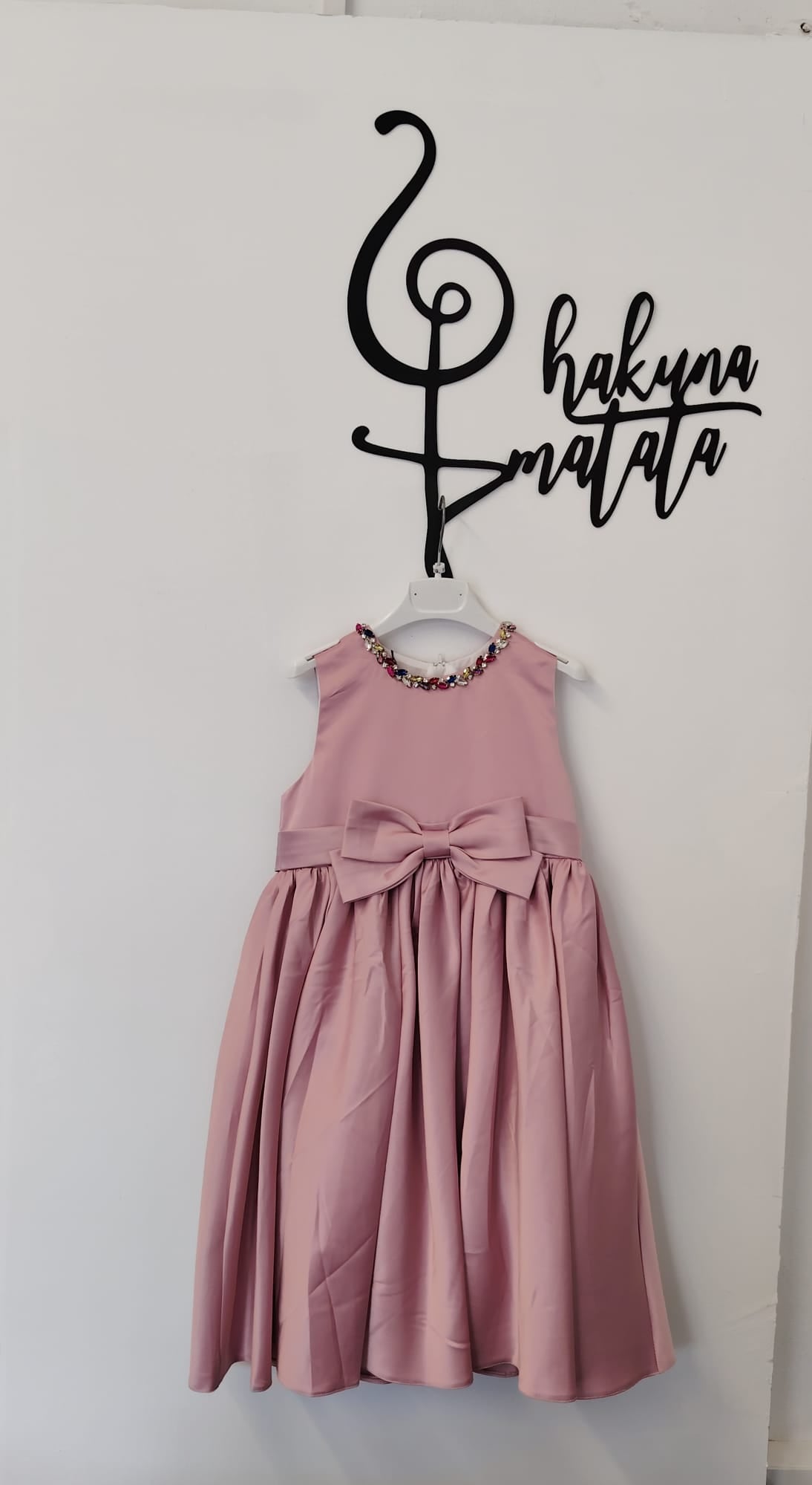 VESTITO FIOCCO ROSA