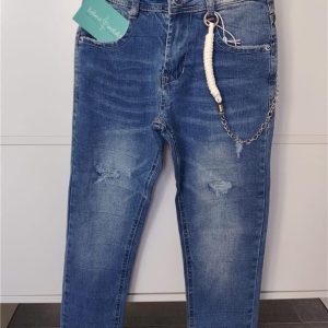 Jeans con catenella