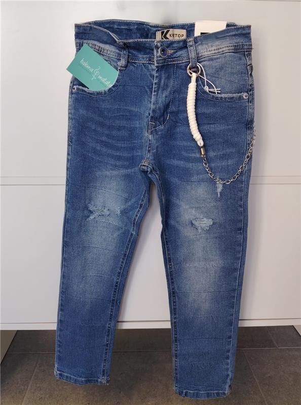 Jeans con catenella