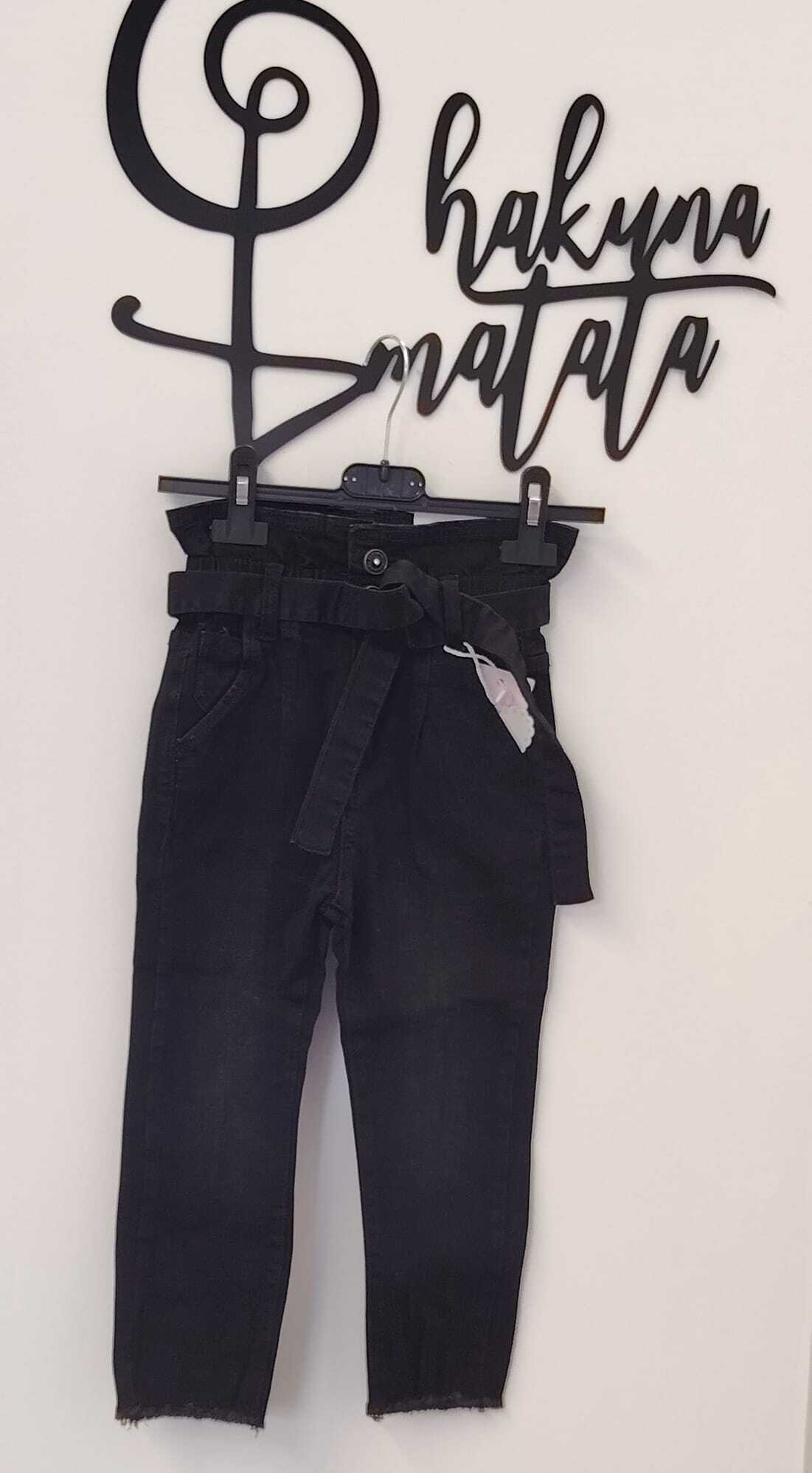 Jeans caramella nero