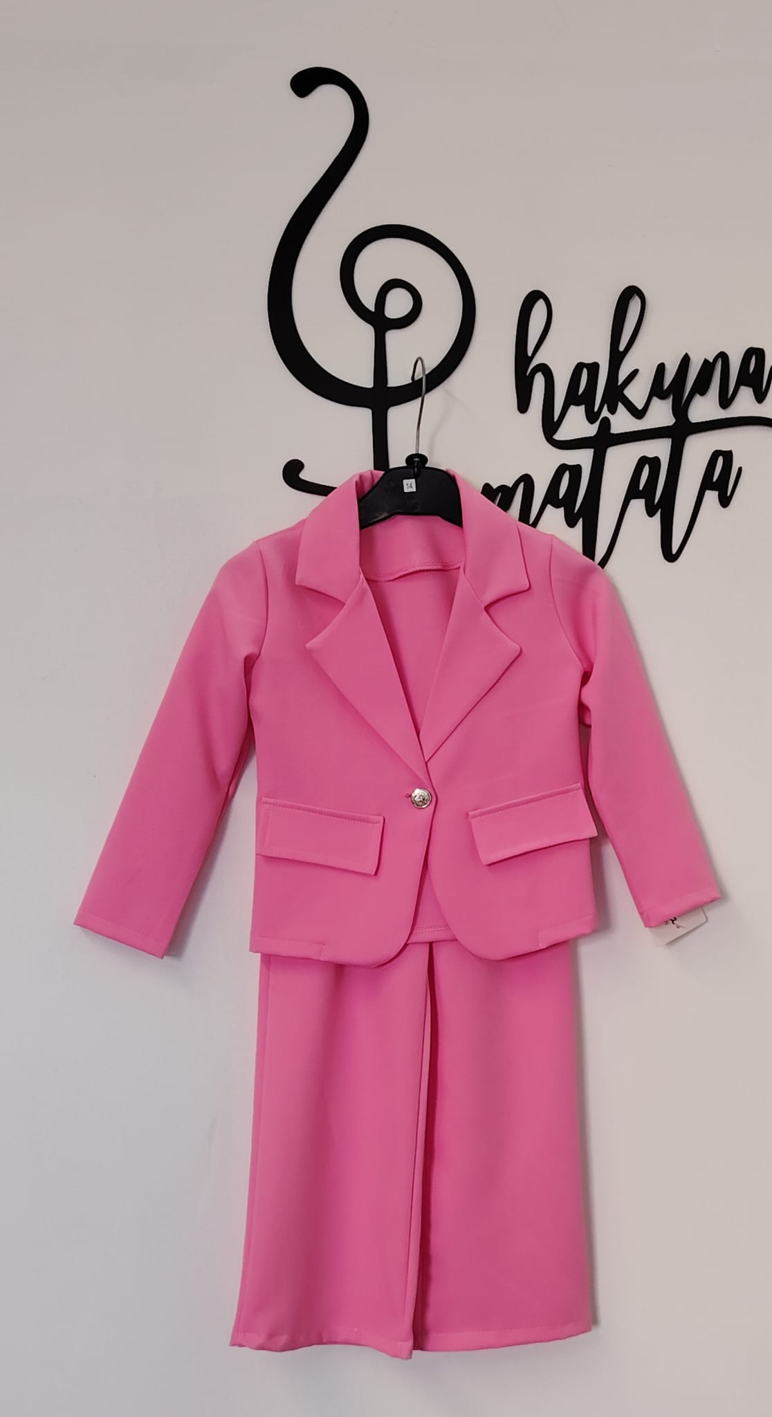 TAILLEUR BAMBINA ROSA BARBIE