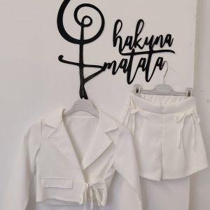 TAILLEUR FIOCCO DUE PZ BIANCO