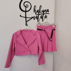 TAILLEUR PLISSETT ROSA BARBIE