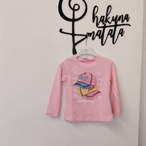 MAGLIA ROSA CAPPELLO